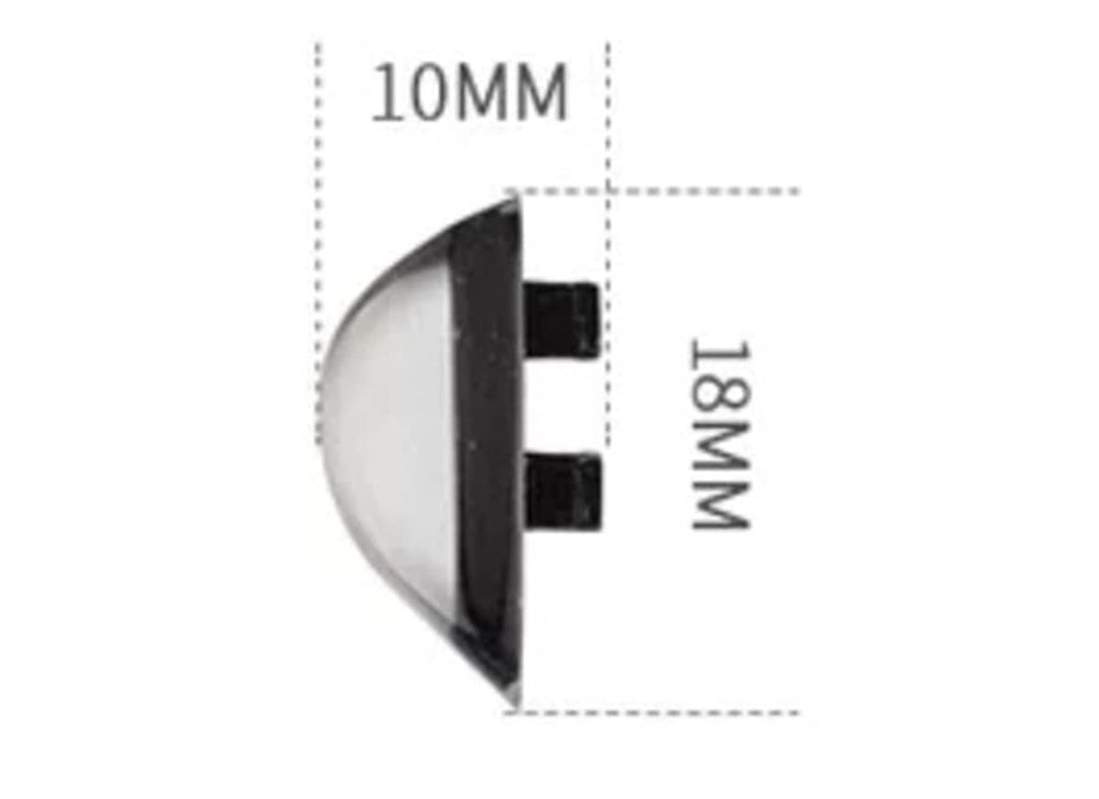 Close-up of nose pad with clip for glasses - HNP007