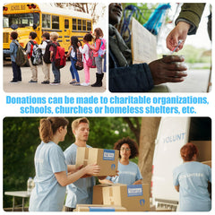 Donations-ready bulk toothpaste for charities and shelters