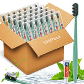 HOFASON disposable toothbrush with toothpaste in individual sealed wrapper