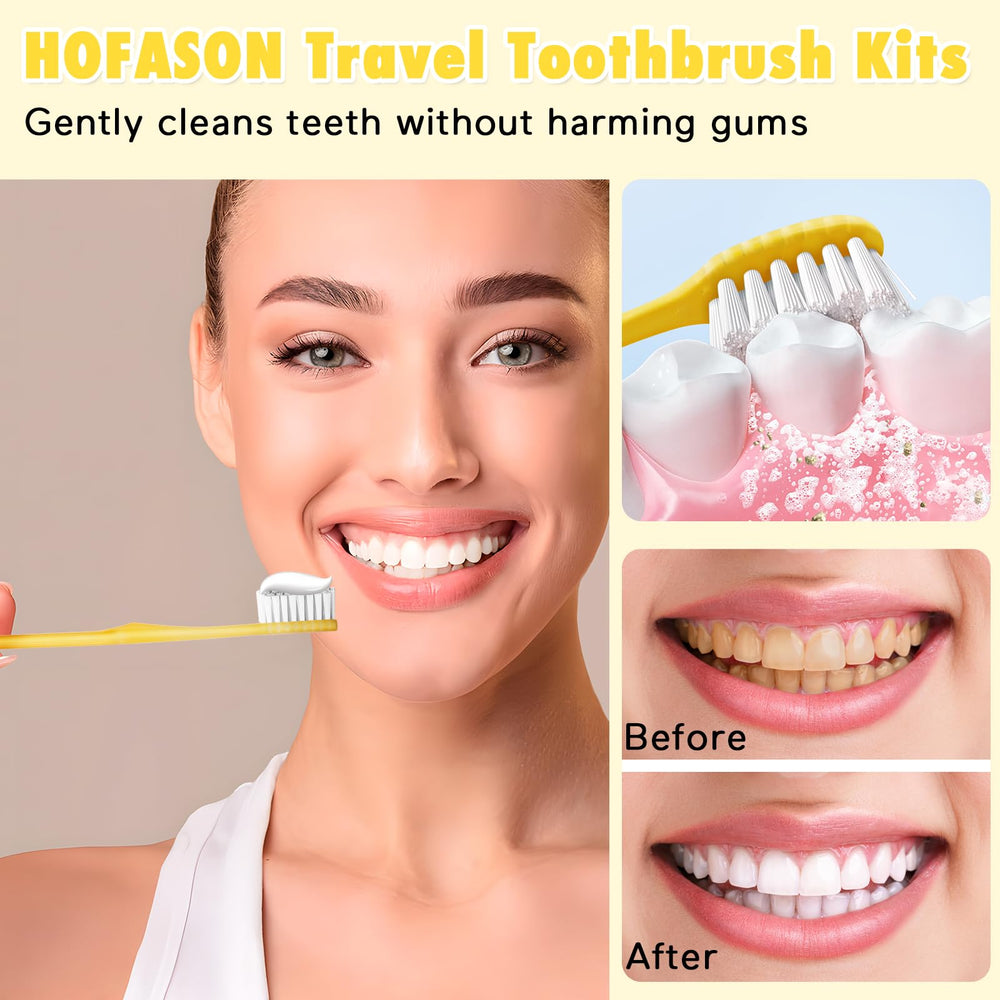 Bulk dental hygiene supplies for homeless care packages and hotels