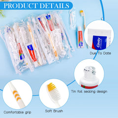HOIQIRY brand travel size toiletries bulk kits