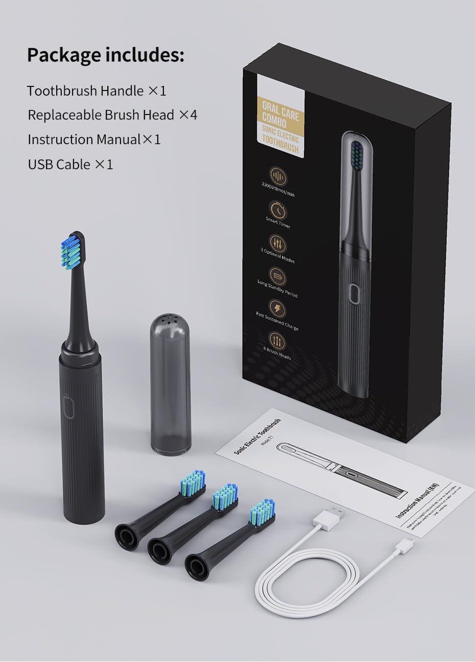 Holiday gift packaging for toothbrush set