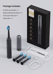 Holiday gift packaging for toothbrush set