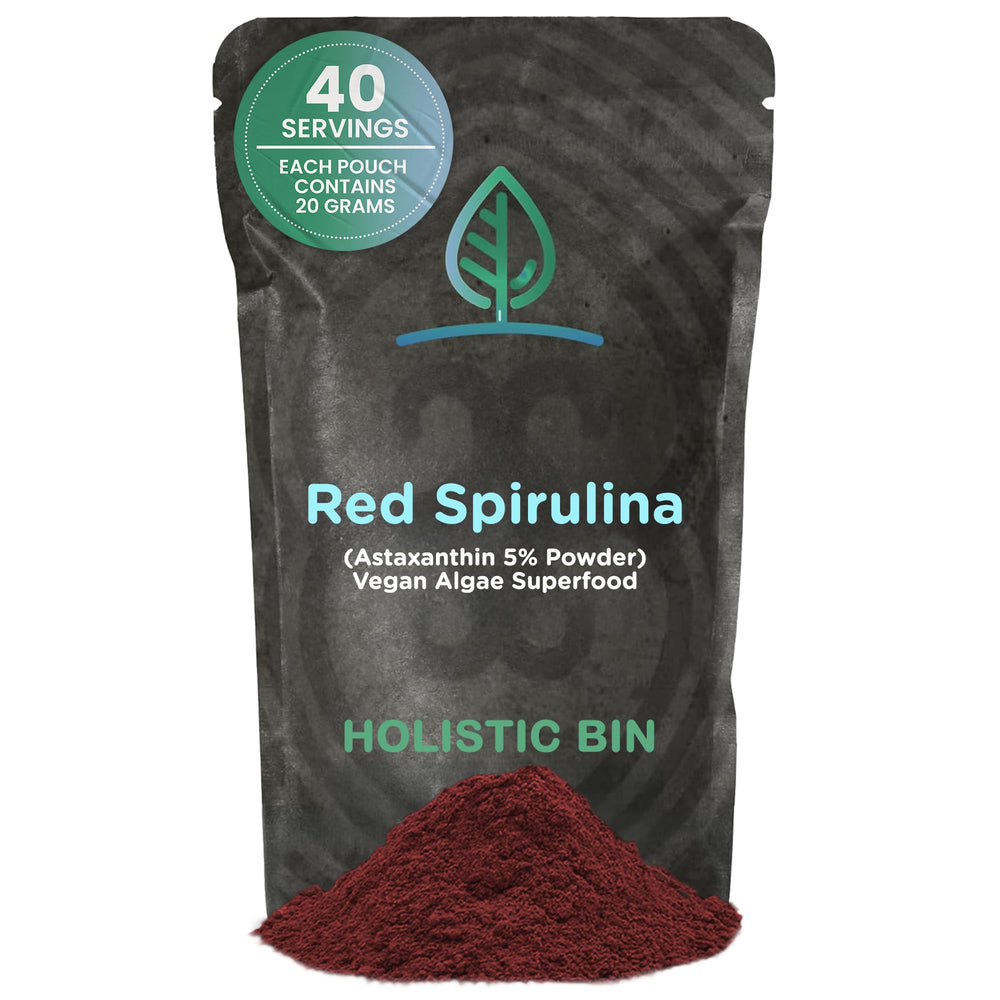Packaging for Holistic Bin Organic Astaxanthin Powder