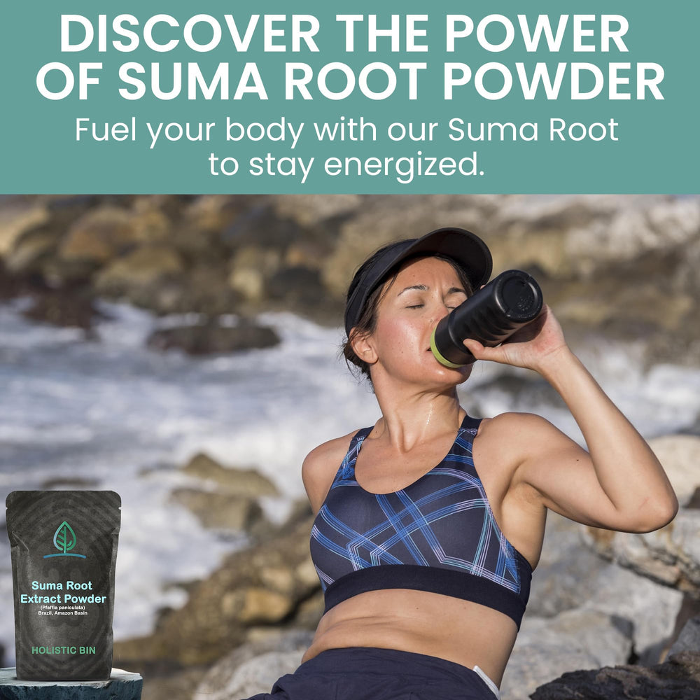 Packaging of Holistic Bin Brazilian Suma Root Powder 50g