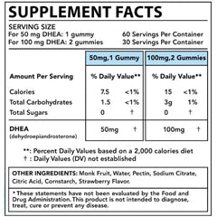 Holistic MD DHEA GMP facility label signals rigorous quality standards.
