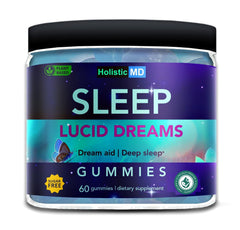 Bottle of Holistic MD Lucid Dreams Deep Sleep Gummies