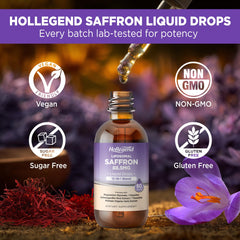 Suitable for kids and adults benefiting from saffron drops