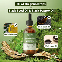 Dosage guidance for adults and kids with HOLLEGEND oregano oil drops