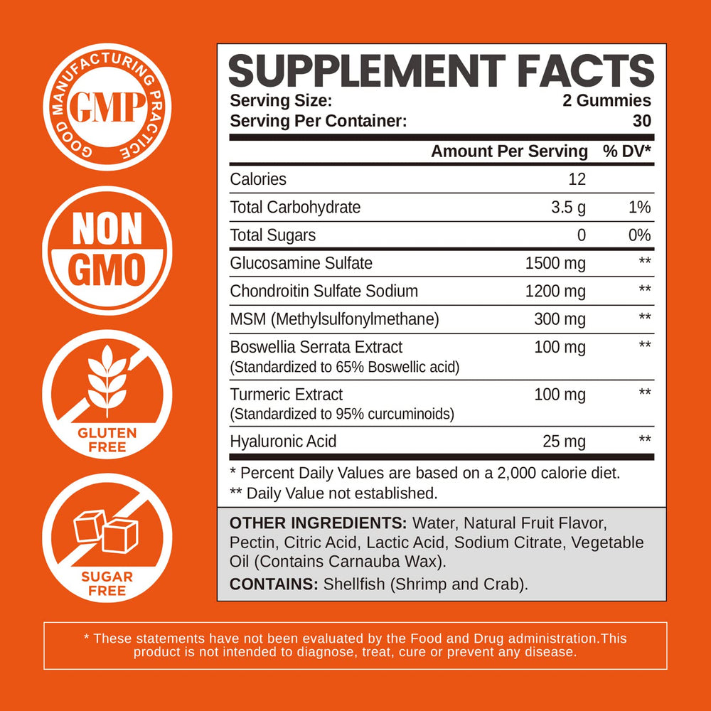 Sugar-free mango flavored gummies