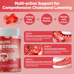 Vegan sugar-free HOLLEGEND gummies in GMP certified facility