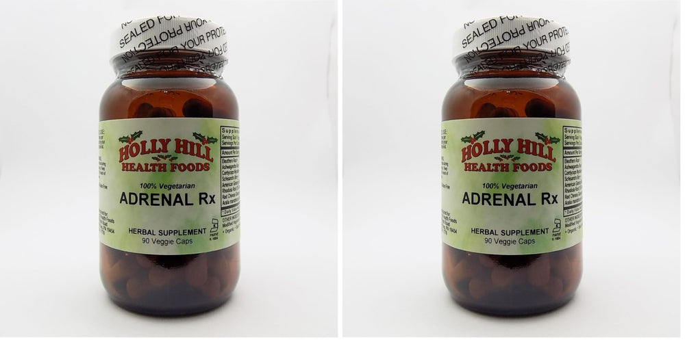 Holly Hill Health Foods Adrenal Rx 2-pack with 90 vegetarian capsules