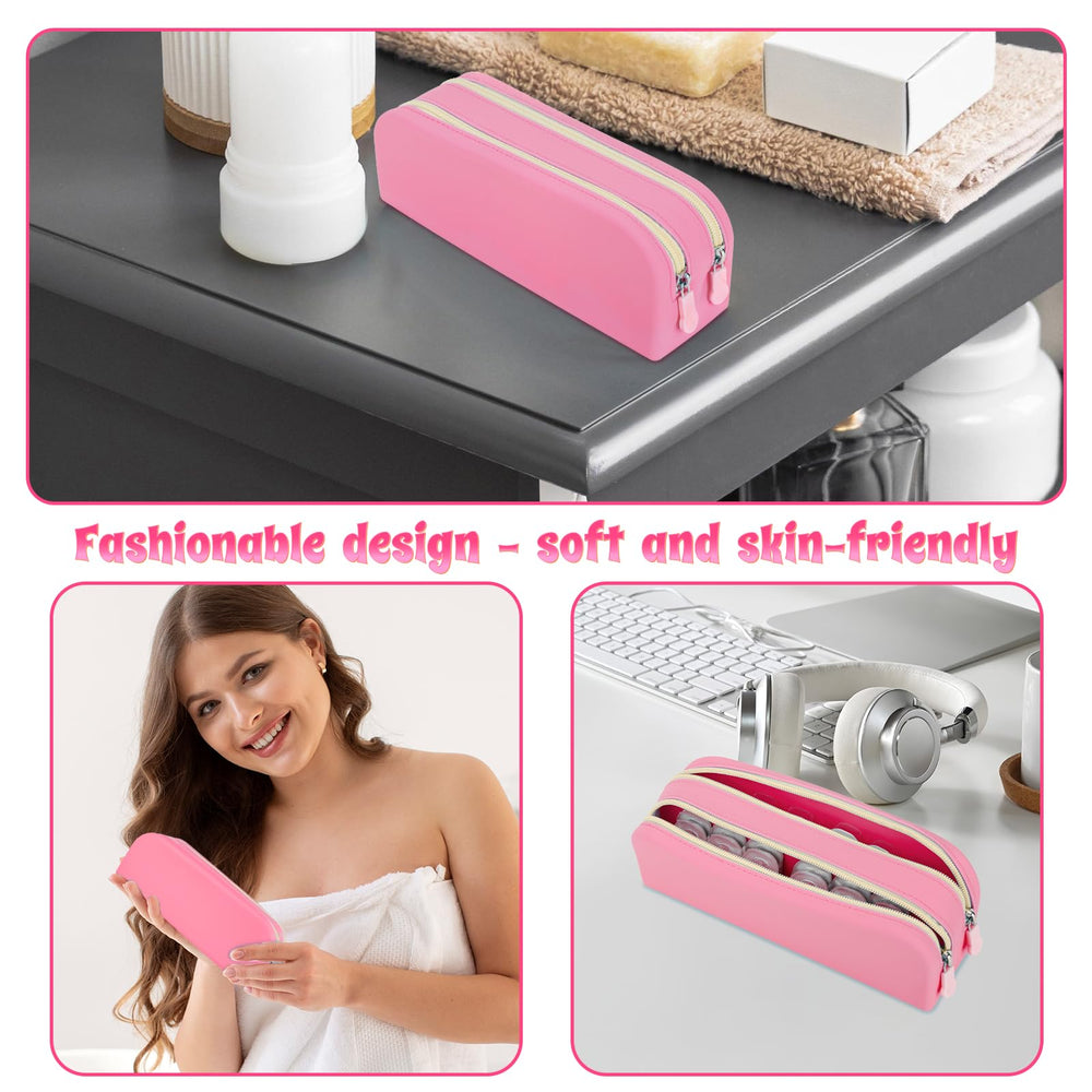 Premium odorless silicone with zipper closure for dust-proof and water-resistant protection