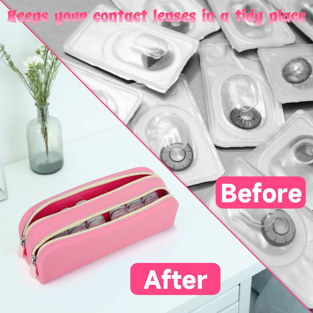 Versatile use as a mini cosmetics or coin holder