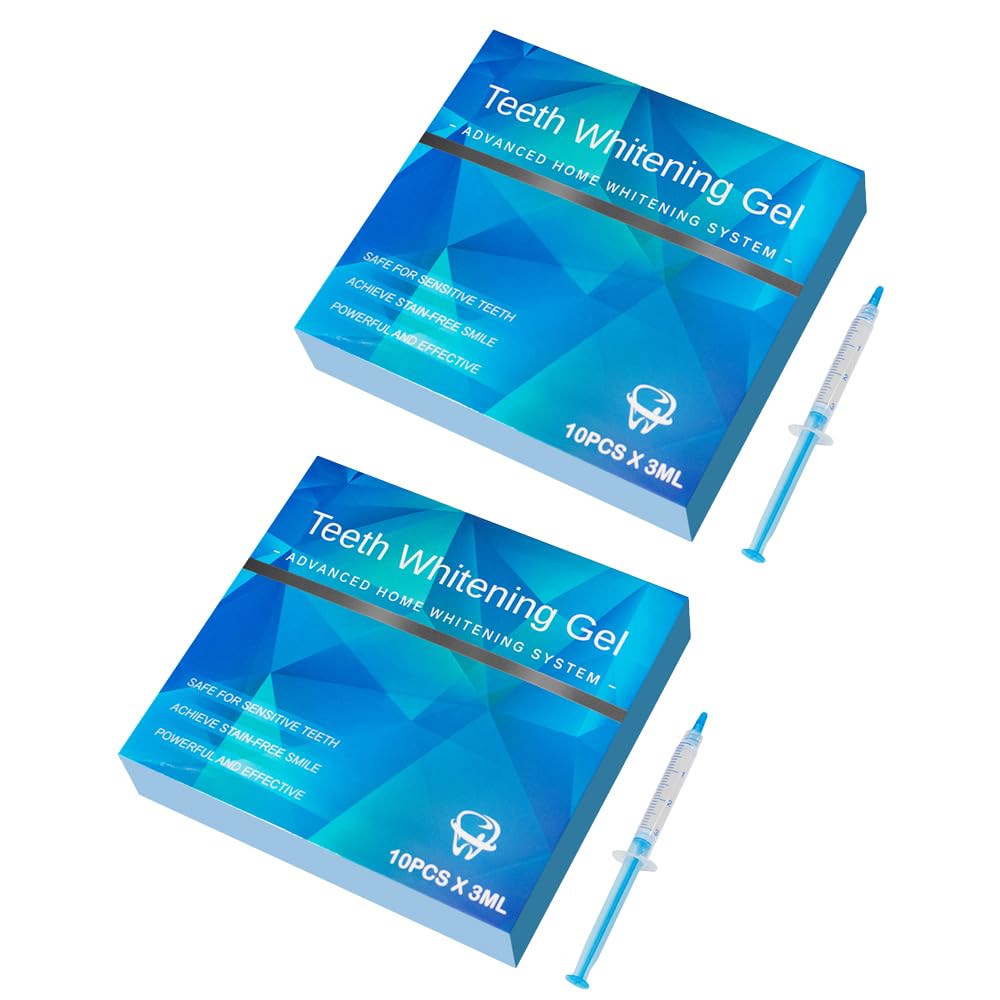 Home-use teeth whitening gel kit components