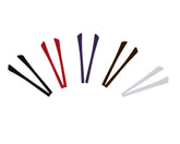 Honbay eyeglass end tips in black color, 5 pairs