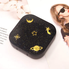Compact size 6.8 x 6.8 x 2.2 cm for travel
