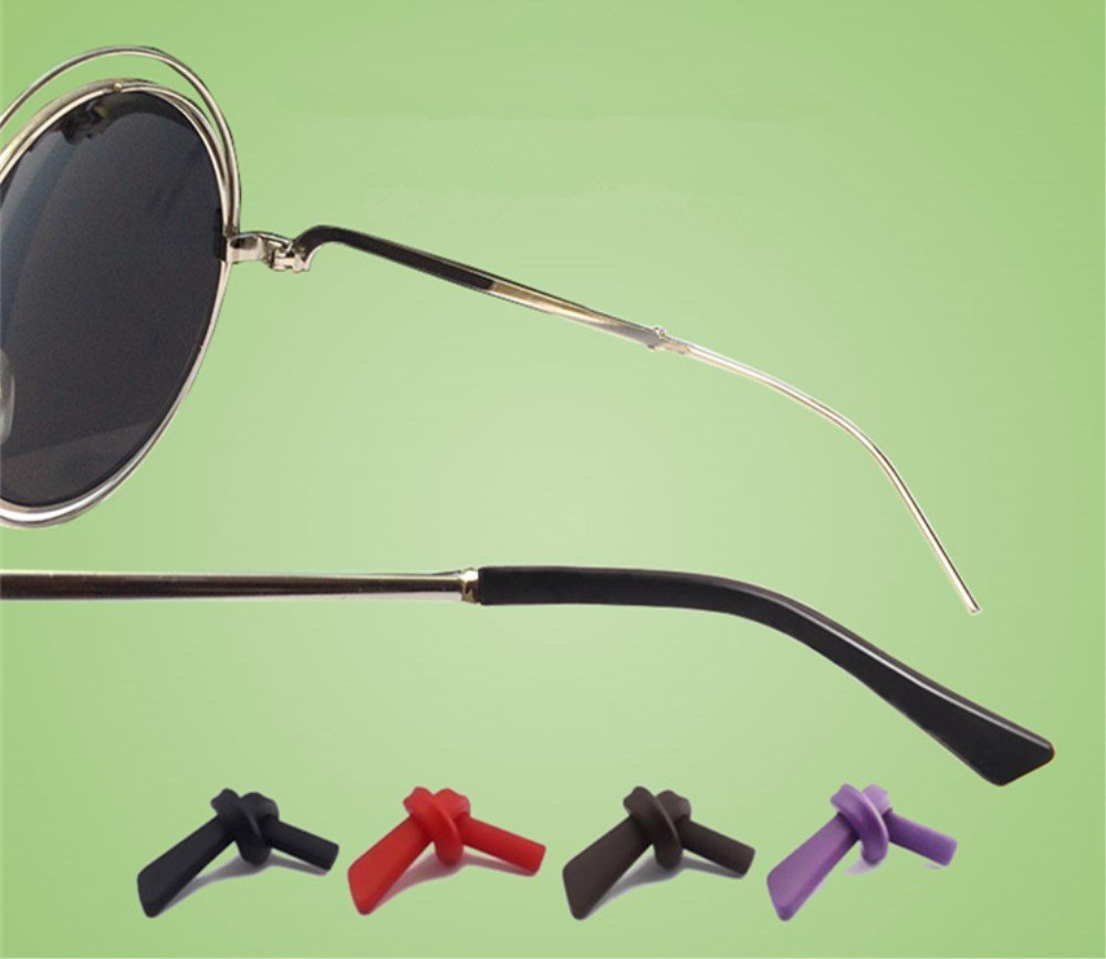 Packaging showing 5 pairs of Honbay eyeglass end tips