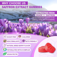 Honey and vitamin B complex gummies close-up