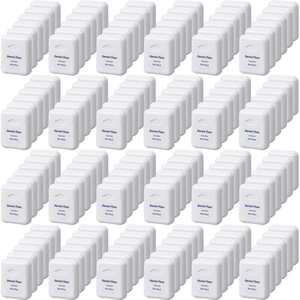 Pack of Honeydak mint-flavored dental floss bulk 150-count