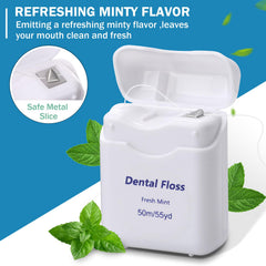 Braided, wide, flat dental floss design for thorough cleaning