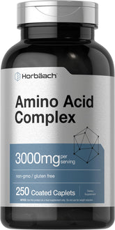 Horbäach Amino Acid Complex 3000mg bottle label