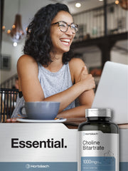 Non-GMO Horbaach Choline Bitartrate capsules