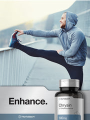 Quick-release capsule packaging for Horbäach Chrysin supplement