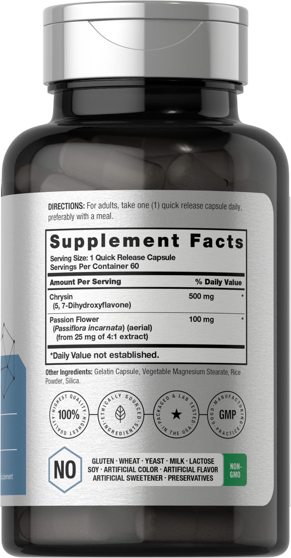 Passion flower extract ingredient used in Horbäach Chrysin