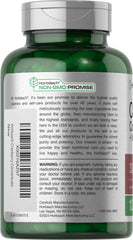 Horbäach Cranberry Concentrate label close-up showing non-GMO and gluten-free.