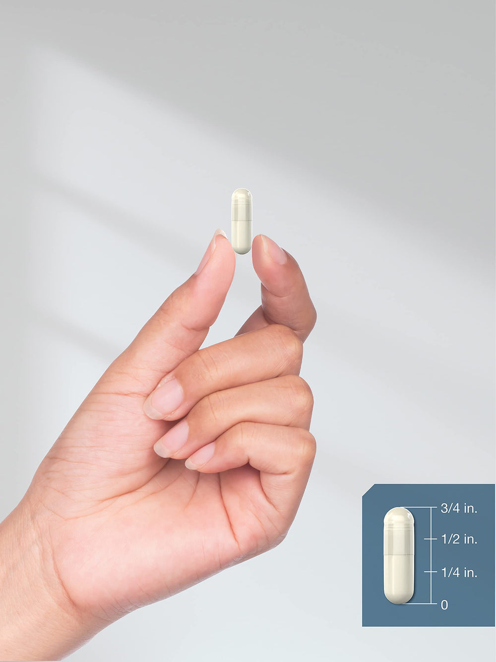 Horbäach DHEA capsule with a glass of water in daily routine.