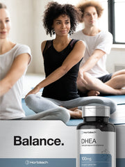 Horbäach DHEA side-view packaging shown for compact design.