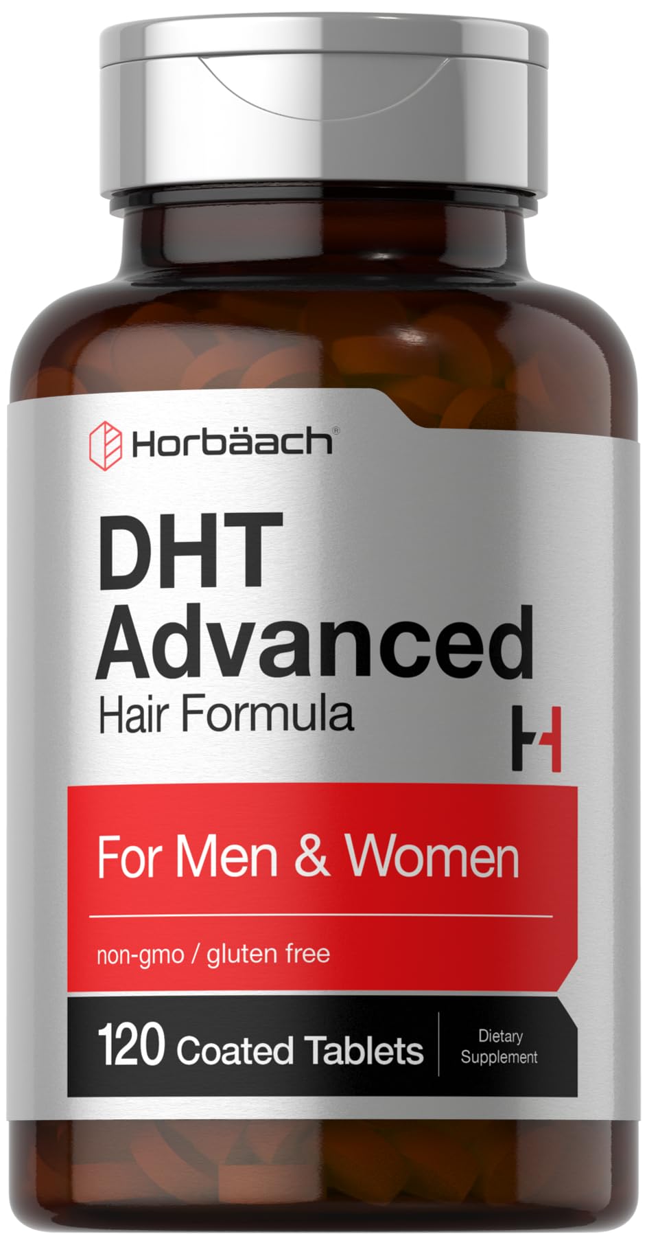 Horbäach DHT Advanced Hair Formula bottle 120 tablets