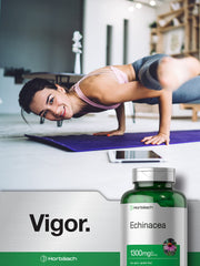 Lab-tested Horbäach echinacea supplement packaging