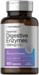 Horbäach Essential Digestive Enzymes bottle – 100 capsules