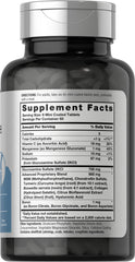 Supplement facts panel for Horbäach Glucosamine Chondroitin MSM Turmeric