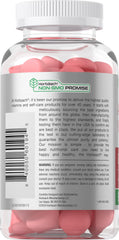 Horbäach gummy close-up highlighting texture and apple flavor for appealing chewable form