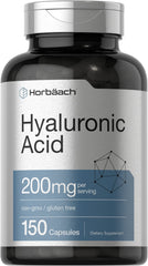 Bottle of Horbaach Hyaluronic Acid 200 mg - 150 capsules