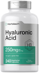 Horbäach Hyaluronic Acid 250 mg bottle