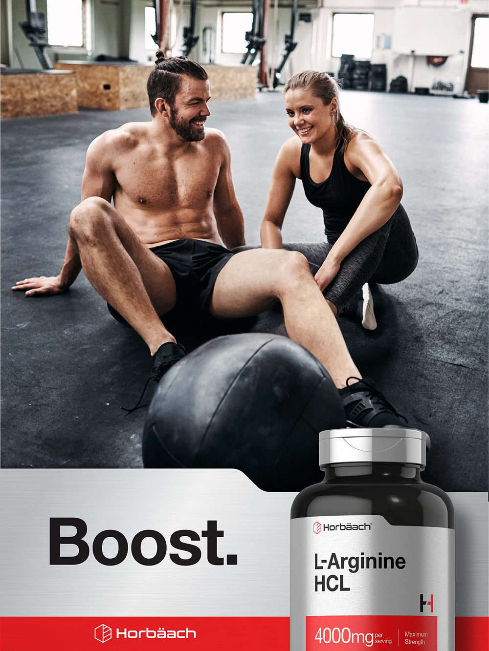 Horbäach L-Arginine 4000mg for men and women
