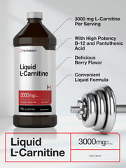 Dropper measures precise doses for Horbäach L-Carnitine Liquid.