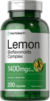 Horbäach Lemon Bioflavonoids bottle - 1400 mg, 200 capsules