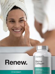 Serving size and calcium content on bottle label