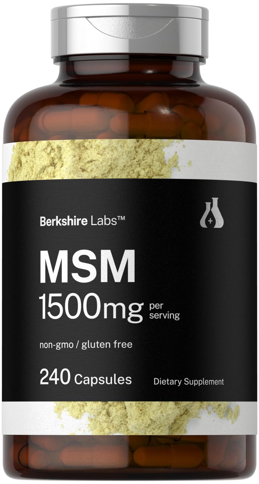 Horbäach MSM 1500mg 240-count bottle