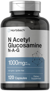 Horbaach N-Acetyl Glucosamine 1000 mg bottle with 120 capsules