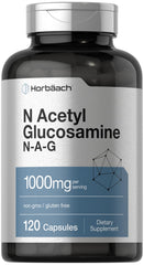 Horbaach N-Acetyl Glucosamine 1000 mg bottle with 120 capsules