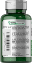 Close-up label of Horbäach Odorless Garlic Softgels 3600 mg