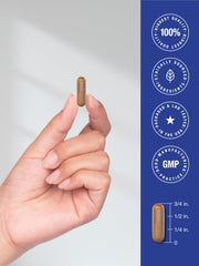 Product shot of Horbäach PQQ supplement on countertop