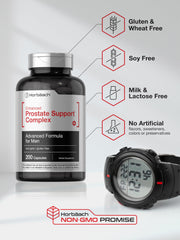 Herbal blend ingredients illustration for Horbaach Prostate Supplement