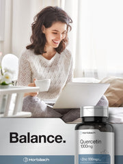 Non-GMO seal on Horbaach Quercetin packaging